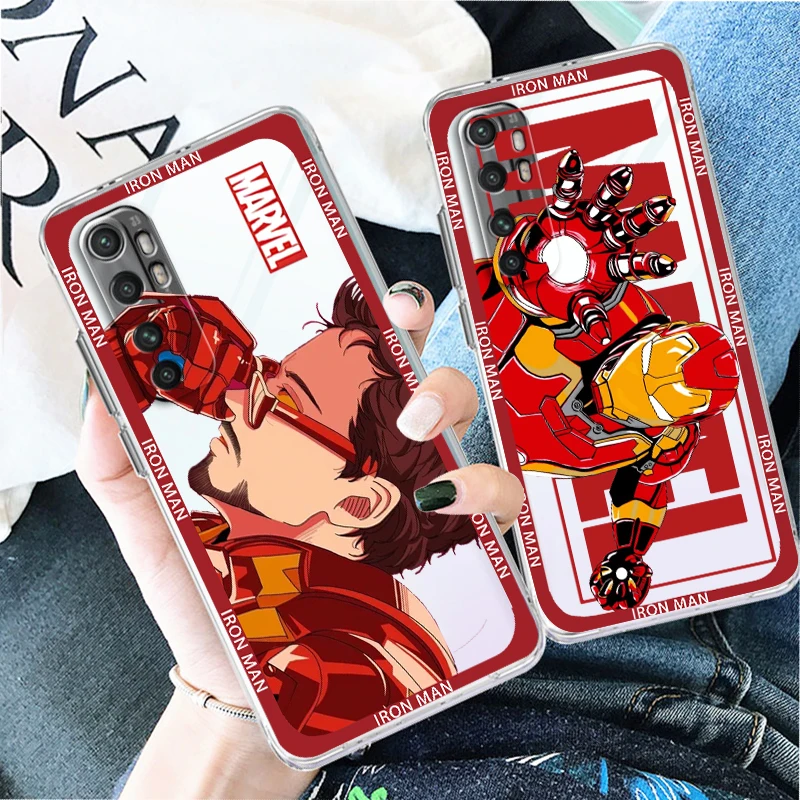 Marvel Iron Man Avengers Cool Transparent Phone Case For Xiaomi Mi 13 12T 12S 12X 12 11 11T 11i 10T 10 Pro Lite Ultra 5G Cover
Marvel Iron Man Avengers Cool Transparent Phone Case For Xiaomi Mi 13 12T 12S 12X 12 11 11T 11i 10T 10 Pro Lite Ultra 5G Cover