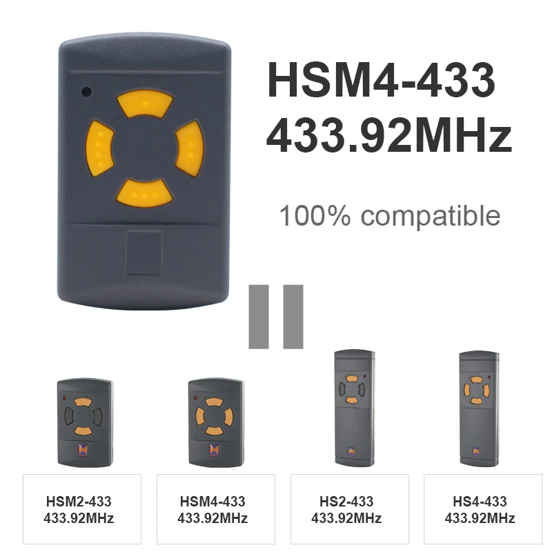 Для управления HORMANN HSE HSM HS 2/4 40,685 МГц 433 МГц 868 МГц ручной передатчик для открывания гаражных ворот 3 типа 
Для управления HORMANN HSE HSM HS 2/4 40,685 МГц 433 МГц 868 МГц ручной передатчик для открывания гаражных ворот 3 типа