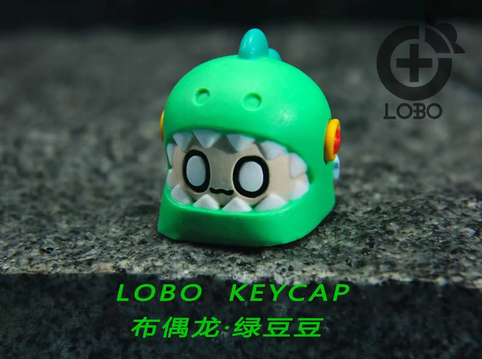 

Keycaps handmade resin cartoon cute dinosaur personalized keycaps ESC single game keyboard decorations keycaps