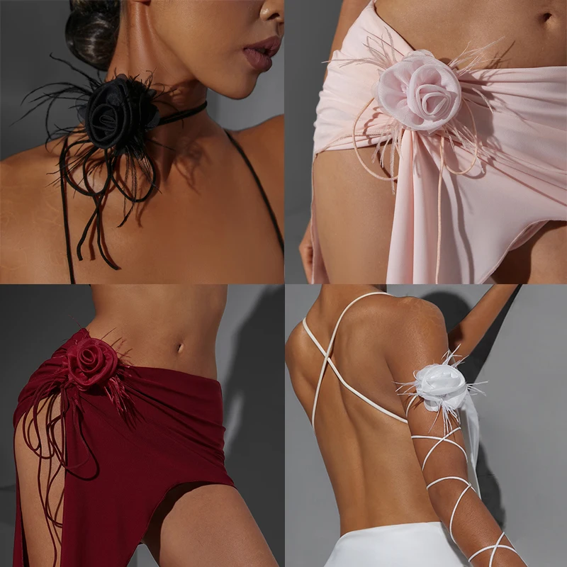 3D Flower Latin Dance Accessories Women Ballroom Dance Competition Wear Adults Stage Latin Dance Decorative Accessories SL8331
3D Flower Latin Dance Accessories Women Ballroom Dance Competition Wear Adults Stage Latin Dance Decorative Accessories SL8331