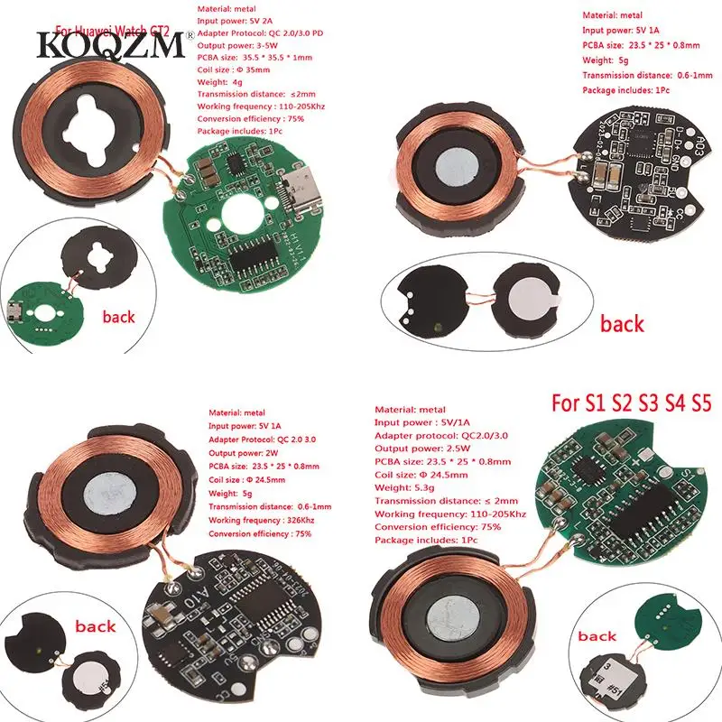 1PC 10/15W Micro USB Wireless Charger Transmitter Module Circuit Board QI Standard Fast Charging DIY Wireless Charger Moudle
1PC 10/15W Micro USB Wireless Charger Transmitter Module Circuit Board QI Standard Fast Charging DIY Wireless Charger Moudle