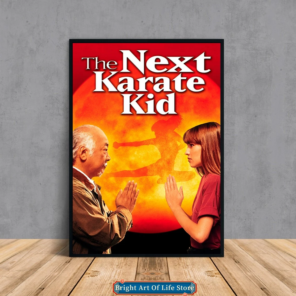 The Next Karate Kid (1994) Классический постер фильма Обложка фото холст печать квартира