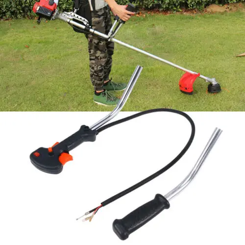 Handle Switch With Throttle Trigger Cable Tube Handle Aluminum Full Length 40cm Pipe Diameter 19mm Throttle Cable Length 79cm
Handle Switch With Throttle Trigger Cable Tube Handle Aluminum Full Length 40cm Pipe Diameter 19mm Throttle Cable Length 79cm