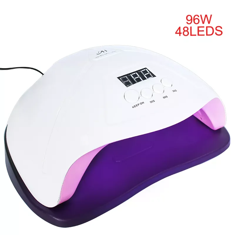 2022New Dryer For Nail LED Nail Lamp 96/54W For All Gels 48/36 LED UV Lamp for Nail Machine Curing 30s/60s/99sTimer Connector
2022New Dryer For Nail LED Nail Lamp 96/54W For All Gels 48/36 LED UV Lamp for Nail Machine Curing 30s/60s/99sTimer Connector