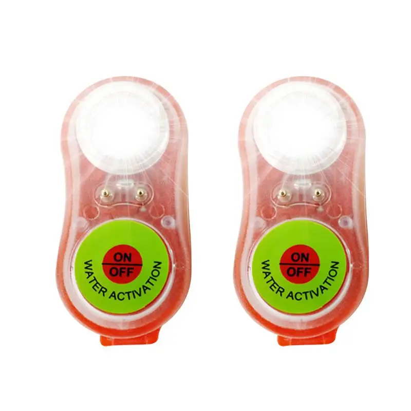 2pcs Surfing Light LED Lithium Life Vest Light Marine Position Indicator Light Canoe Kayak Self-Lighting Flashlight
2pcs Surfing Light LED Lithium Life Vest Light Marine Position Indicator Light Canoe Kayak Self-Lighting Flashlight