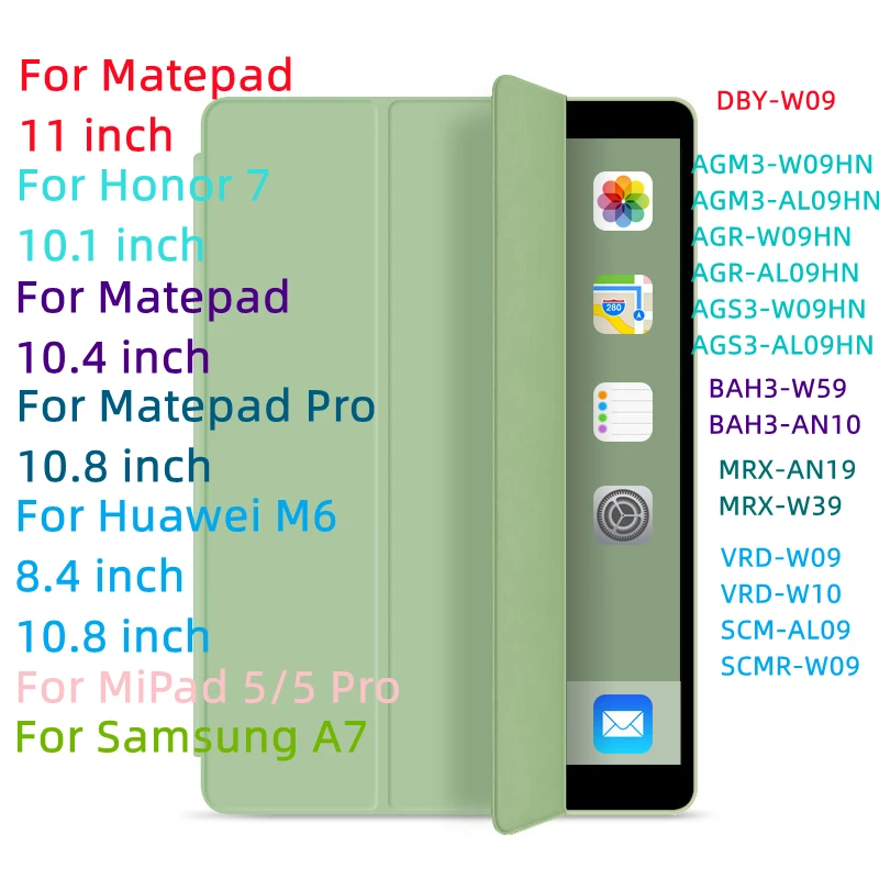 Case For Huawei MatePad 11 10.8 10.4 Stand Cover For MediaPad 10.1" for Honor 7 6 X6 for Mi Pad 5/5 Pro Samsung A7 Tablet Case
Case For Huawei MatePad 11 10.8 10.4 Stand Cover For MediaPad 10.1" for Honor 7 6 X6 for Mi Pad 5/5 Pro Samsung A7 Tablet Case