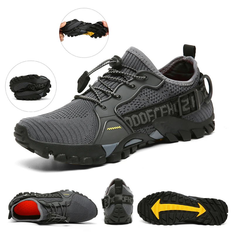Summer Mesh Breathable Hiking Shoes Mens Sneakers Outdoor Trail Trekking Mountain Climbing Sports Shoes Male Sneaker Size 36-47
Summer Mesh Breathable Hiking Shoes Mens Sneakers Outdoor Trail Trekking Mountain Climbing Sports Shoes Male Sneaker Size 36-47