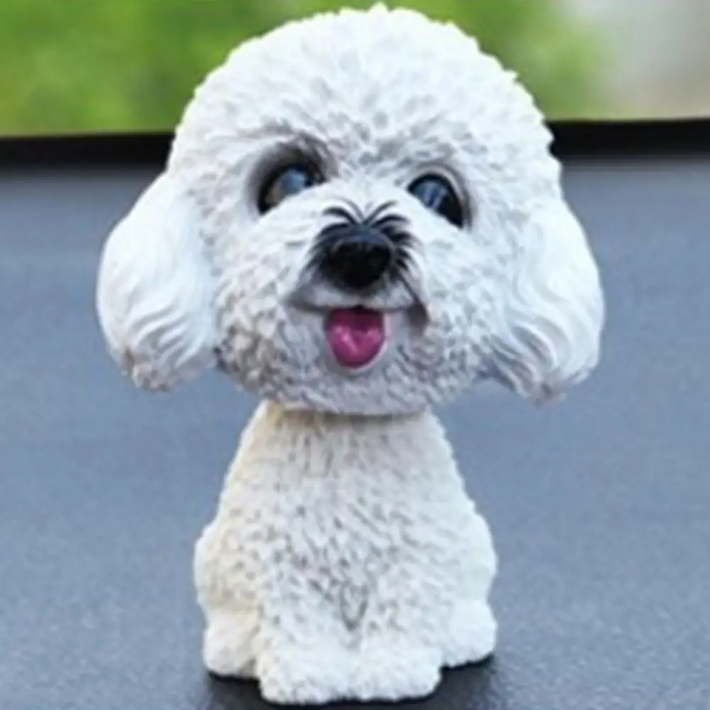 Dashboard Ornament Delicate Strong Adhesion Long Lasting Bobbing Head Dog Animal Ornament for Automobile
Dashboard Ornament Delicate Strong Adhesion Long Lasting Bobbing Head Dog Animal Ornament for Automobile