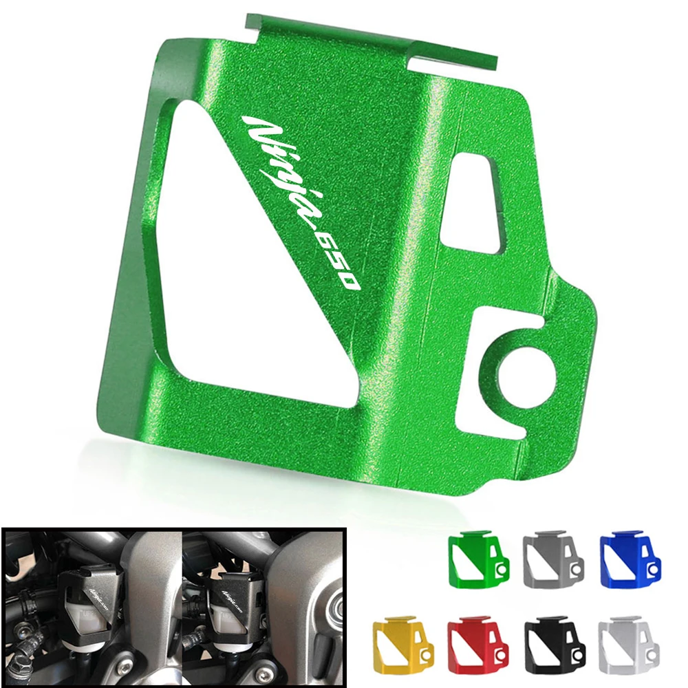 For Kawasaki Ninja 650 ABS Ninja650 Motorcycle Accessories Rear Brake Tank Fluid Reservoir Guard Cover Protector CNC Aluminum
For Kawasaki Ninja 650 ABS Ninja650 Motorcycle Accessories Rear Brake Tank Fluid Reservoir Guard Cover Protector CNC Aluminum