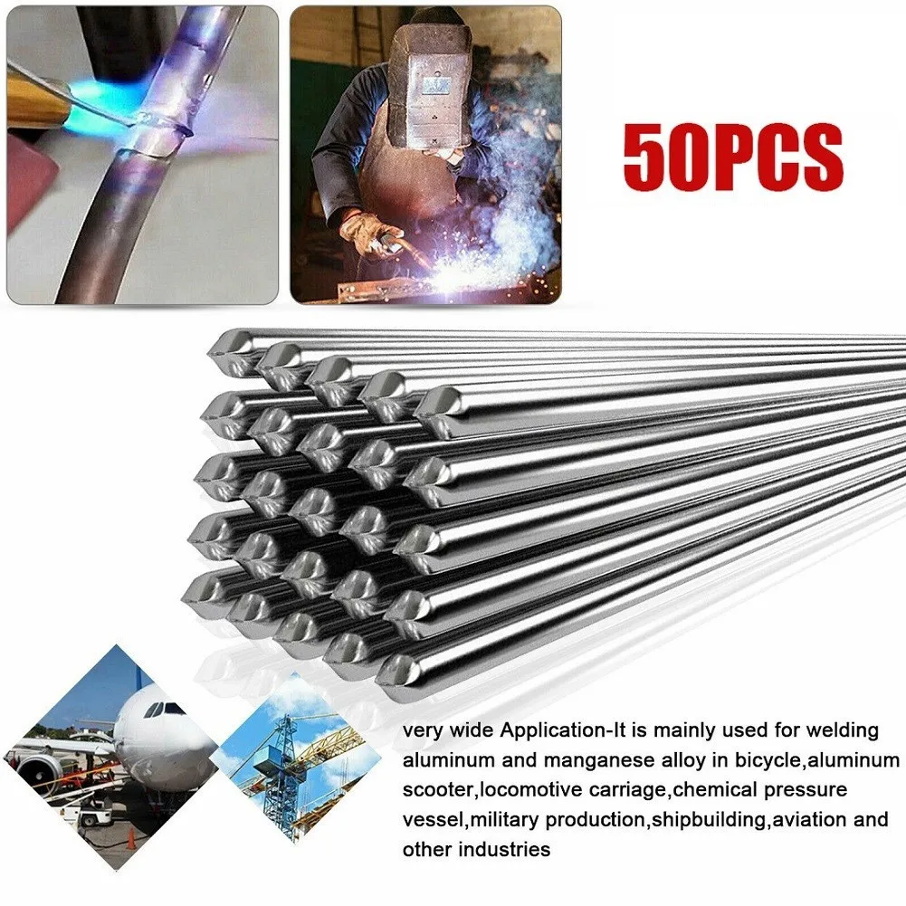 High Quality Brand New Welding Rod 50pcs Solder Tool Aluminum 50pcs Good Welding Effect Solder Tool Welding Rods
High Quality Brand New Welding Rod 50pcs Solder Tool Aluminum 50pcs Good Welding Effect Solder Tool Welding Rods