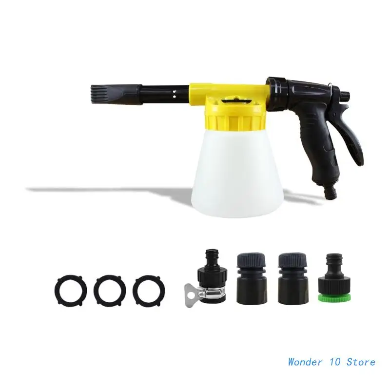 

1L Foam Sprayer Nozzle Car Washing Multipurpose Car Wash Sprayer Supplies for Car Washing Garden Planting Accessory