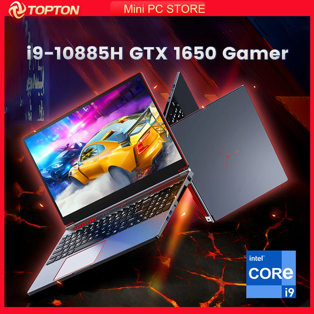

Игровой ноутбук 10-го поколения Intel Core i9 10880H i7 10750H GTX 1650 4G 16,1 дюймов 144 Гц IPS экран ноутбук ПК компьютер Windows 11