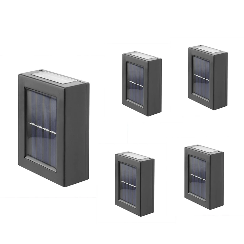 5Pcs Solar LED Lamp Outdoor Waterproof Wall Lights Garden Balcony Landscape Decor Light Street Solar Light
5Pcs Solar LED Lamp Outdoor Waterproof Wall Lights Garden Balcony Landscape Decor Light Street Solar Light
