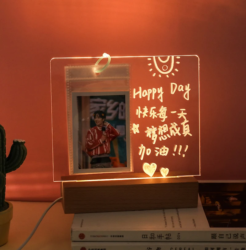 Acrylic Desktop 3/4/5/6 Inch Polaroid Photo Album Binder Postcards Holder Board 10PCS Free Sleeves USB Lamp Decoration
Acrylic Desktop 3/4/5/6 Inch Polaroid Photo Album Binder Postcards Holder Board 10PCS Free Sleeves USB Lamp Decoration