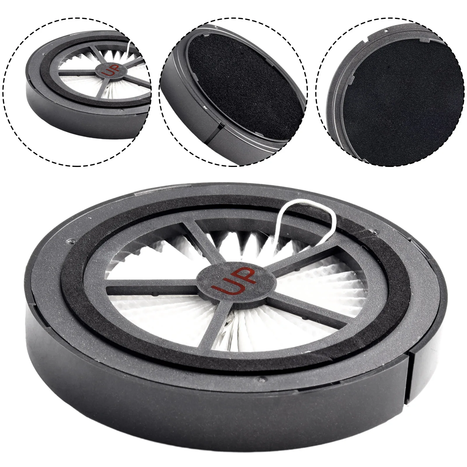 3Pcs Hepa Filter For Ultenic U11 PRO Cordless Vacuum Cleaner Accessories Replacement Filter Household Cleaning Tool Parts
3Pcs Hepa Filter For Ultenic U11 PRO Cordless Vacuum Cleaner Accessories Replacement Filter Household Cleaning Tool Parts