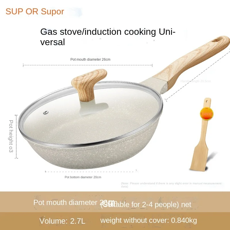 Non-Stick Household Medical Stone Color Steak Small Frying Pancake Induction Cooker Gas Stove Dedicated
Non-Stick Household Medical Stone Color Steak Small Frying Pancake Induction Cooker Gas Stove Dedicated