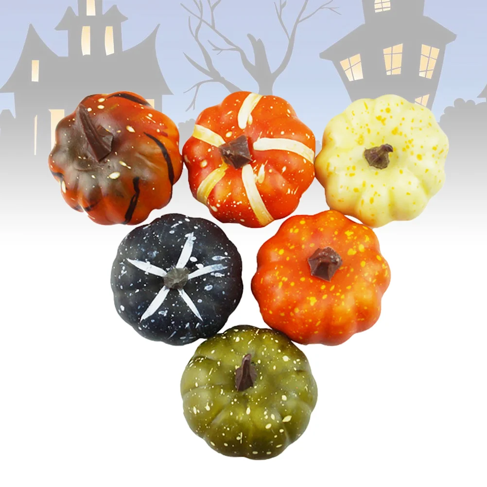6pcs Pumpkin Artificial Pumpkins for Pumkin Figure Party Favor Gifts Orange Pumpkin Decor
6pcs Pumpkin Artificial Pumpkins for Pumkin Figure Party Favor Gifts Orange Pumpkin Decor