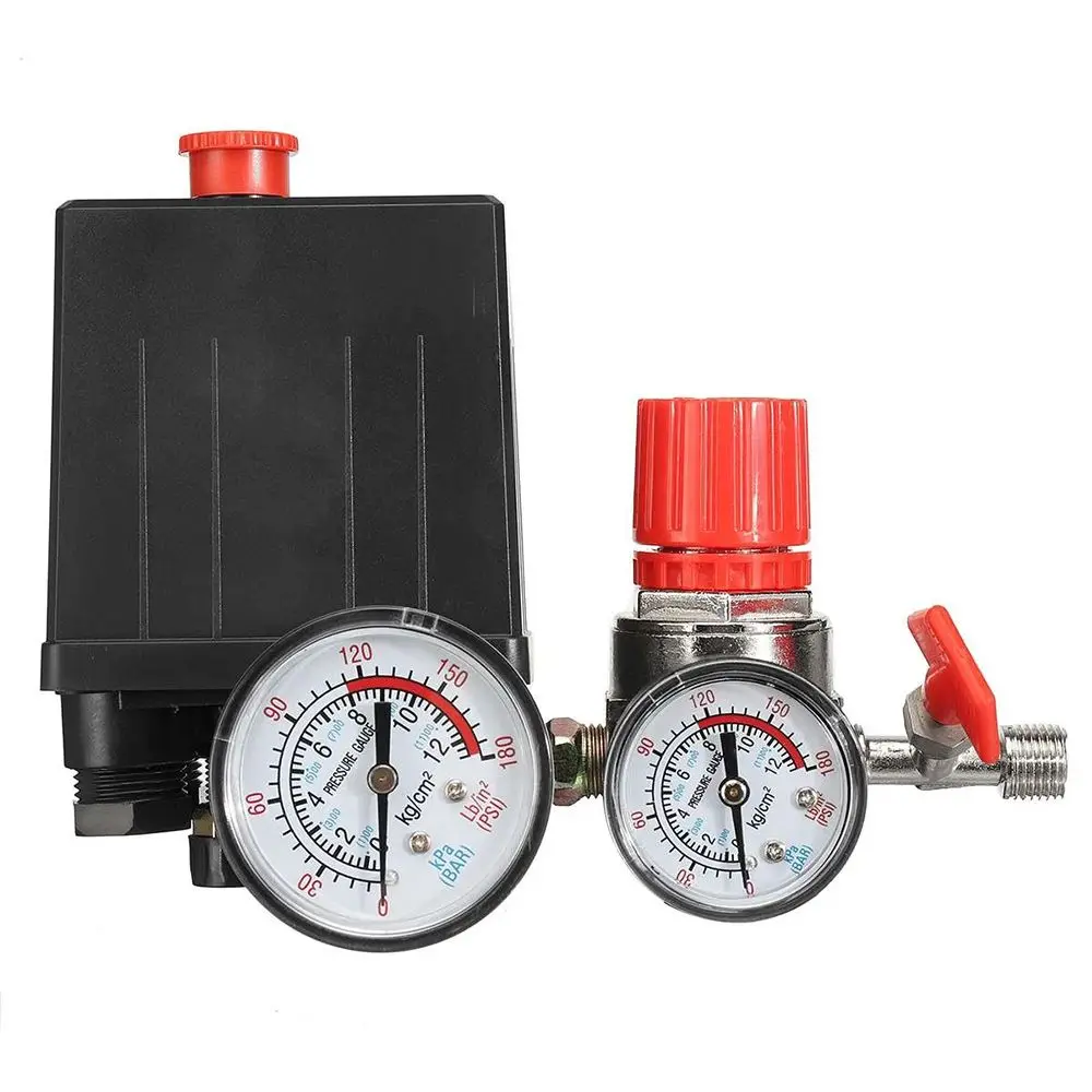 4 Port Control Valve Air Pump Pneumatic Accessories Pressure Switch Valve Regulator Control Valve Air Compressor
4 Port Control Valve Air Pump Pneumatic Accessories Pressure Switch Valve Regulator Control Valve Air Compressor