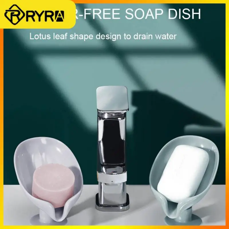2/4/5PCS Creative Plate Tray Leaf Shape Non-slip Soap Holder With Suction Cup Drain Bathroom Gadgets Soap Case Soap Box
2/4/5PCS Creative Plate Tray Leaf Shape Non-slip Soap Holder With Suction Cup Drain Bathroom Gadgets Soap Case Soap Box