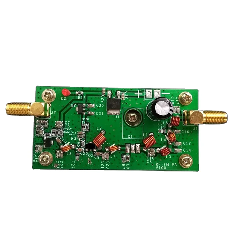 7W 65MHz-110MHz FM Radio Transmitter Frequency input 1mW DC 12v Power Amplifier
7W 65MHz-110MHz FM Radio Transmitter Frequency input 1mW DC 12v Power Amplifier