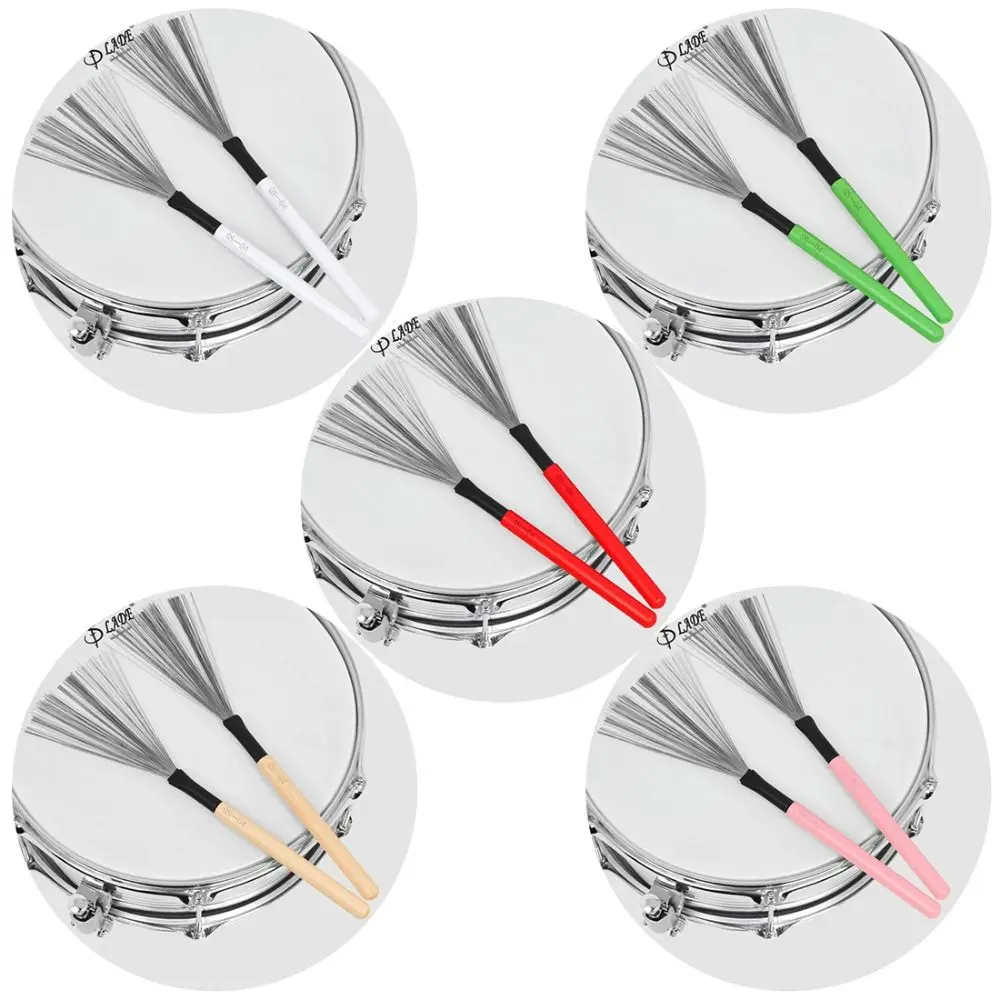 High Carbon Steel Drum Brushes Cleaning Tool Retractable Jazz Snare Brushes Professional Percussion Instrument Accessories
High Carbon Steel Drum Brushes Cleaning Tool Retractable Jazz Snare Brushes Professional Percussion Instrument Accessories