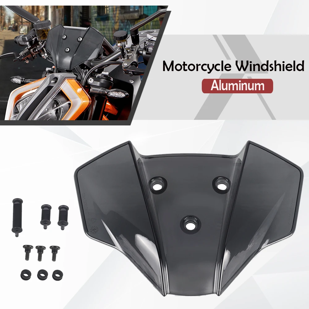 

Ветровое стекло для мотоцикла 2023 Super Duke R MY20 1290 2020 2021, ветровое стекло, передний ветровой дефлектор, экран, воздушный поток, 2022