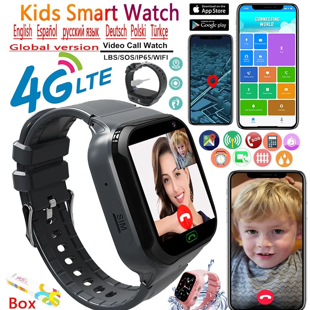 Kids Smart Watch Girls Boy Full Touch Video Call WIFI 4G Phone Watch SOS Camera Location Tracker Child Smart Watch With Box Gift
Kids Smart Watch Girls Boy Full Touch Video Call WIFI 4G Phone Watch SOS Camera Location Tracker Child Smart Watch With Box Gift