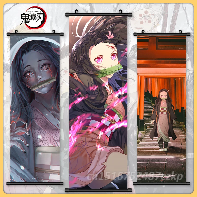 Demon Slayer Kanroji Mitsuri Kochou Shinobu Scroll Canvas Wall Hanging Painting Home Decor Anime Poster Wall Art Room Decoration
Demon Slayer Kanroji Mitsuri Kochou Shinobu Scroll Canvas Wall Hanging Painting Home Decor Anime Poster Wall Art Room Decoration