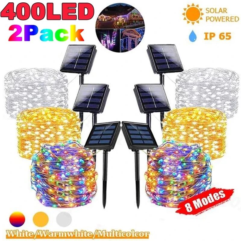 Outdoor Solar String Fairy Lights 5M-42M LED Solar Lamps 100/200/300/400leds Waterproof Christmas Decoration for Garden Street
Outdoor Solar String Fairy Lights 5M-42M LED Solar Lamps 100/200/300/400leds Waterproof Christmas Decoration for Garden Street