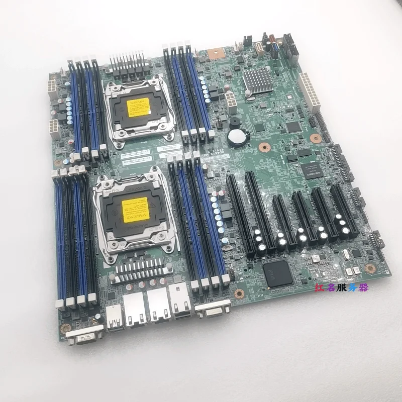 

2022 for Lenovo dual X99 server motherboard C612 chip E-ATX 2680v4 supports independent nvme startup