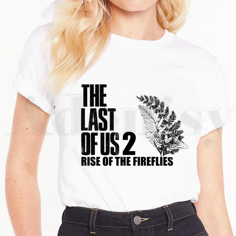 Firefly Light Eroded The Last of Us Part II Print Women T Shirt Summer Top Ladies T Shirt Graphic T-Shirt Womens Clothing
Firefly Light Eroded The Last of Us Part II Print Women T Shirt Summer Top Ladies T Shirt Graphic T-Shirt Womens Clothing