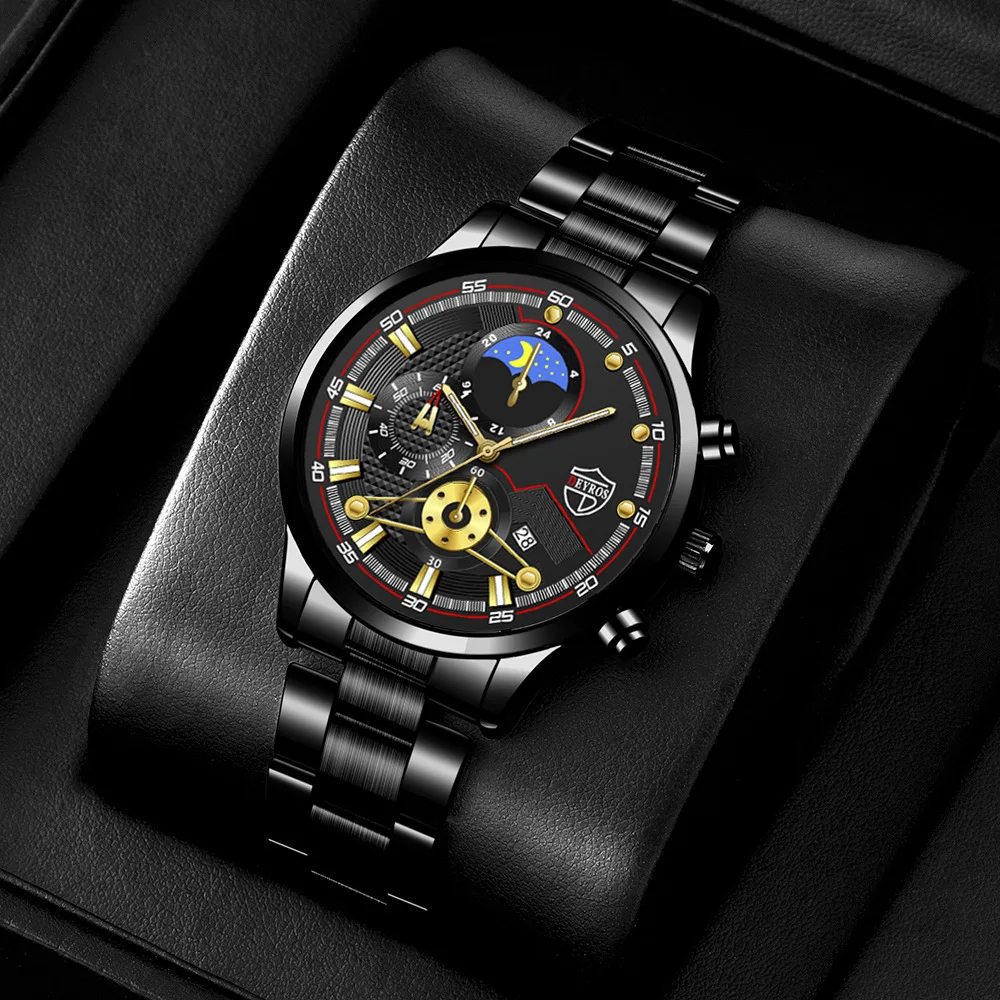 Часы мужские кварцевые автоматические, светящиеся с календарем
Часы мужские кварцевые автоматические, светящиеся с календарем