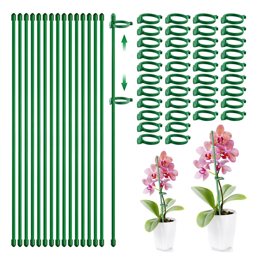 15pcs Plant Flower Potted Support Stand Holder Stake Stander Fixing Tool Gardening Supplies Shrub For Orchid Bonsai Plant Stakes
15pcs Plant Flower Potted Support Stand Holder Stake Stander Fixing Tool Gardening Supplies Shrub For Orchid Bonsai Plant Stakes