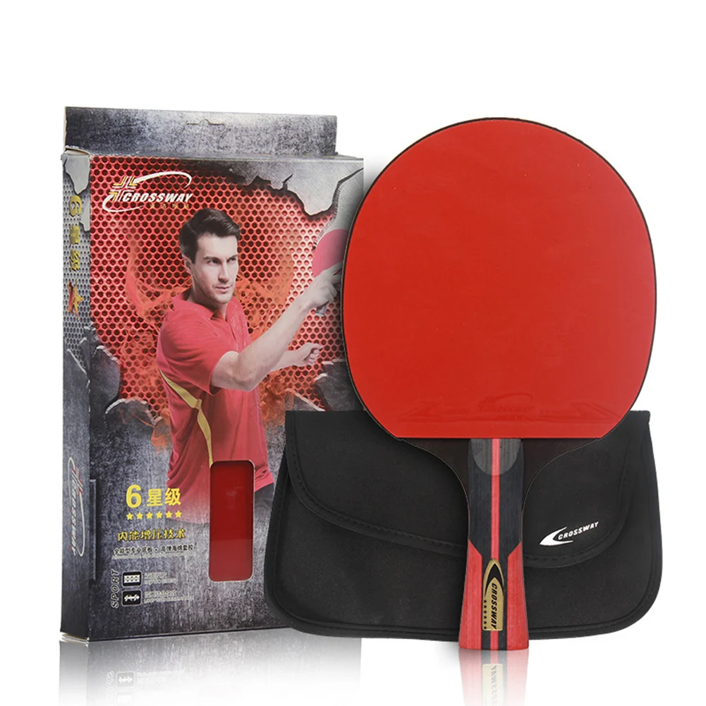 Six Star Table Tennis Racket Straight Shot Horizontal Shot High Elastic Particle Reverse Glue Rubber With Storage Bag
Six Star Table Tennis Racket Straight Shot Horizontal Shot High Elastic Particle Reverse Glue Rubber With Storage Bag