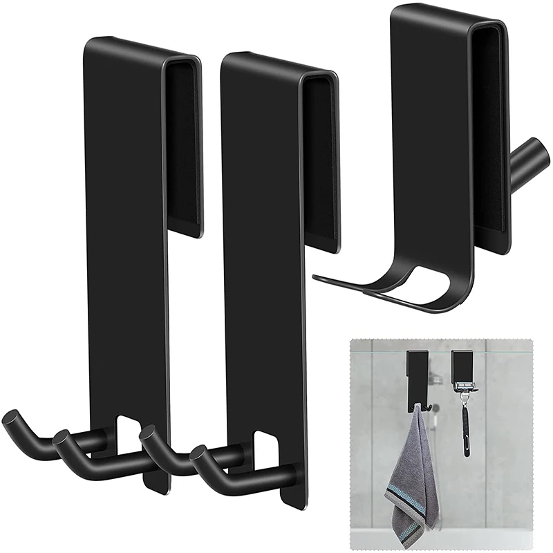 Stainless Steel Glass Door Rear Hook Back-Mounted Nail-Free Bathroom Glass Door Double-Sided Hook
Stainless Steel Glass Door Rear Hook Back-Mounted Nail-Free Bathroom Glass Door Double-Sided Hook