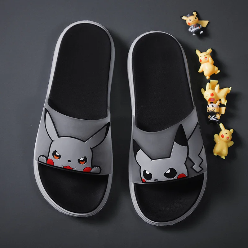 Pokemon Pikachu Summer Slippers Men's Pikachu Anime Shoes Outside Wear Men's Open-toe Casual Sandals Pikachu Sandals Beach Shoes
Pokemon Pikachu Summer Slippers Men's Pikachu Anime Shoes Outside Wear Men's Open-toe Casual Sandals Pikachu Sandals Beach Shoes