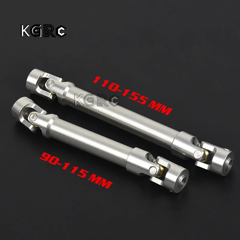 2pcs 90-115mm 110-155mm Steel CVD Universal Joint Drive Shaft for 1/10 RC Rock Crawler Car SCX10 D90 S272
2pcs 90-115mm 110-155mm Steel CVD Universal Joint Drive Shaft for 1/10 RC Rock Crawler Car SCX10 D90 S272