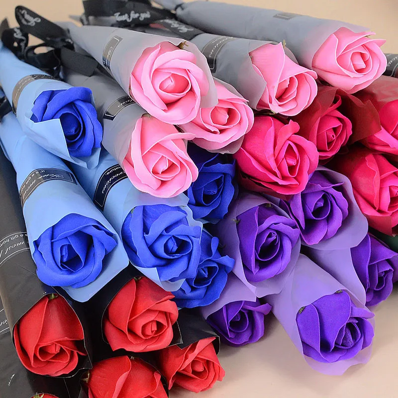 Soap Rose Flower Artificial Bouquet Decorations for Home Wedding Bridesmaids Gifts Birthady Baby Shower Decor 5/10Pcs
Soap Rose Flower Artificial Bouquet Decorations for Home Wedding Bridesmaids Gifts Birthady Baby Shower Decor 5/10Pcs