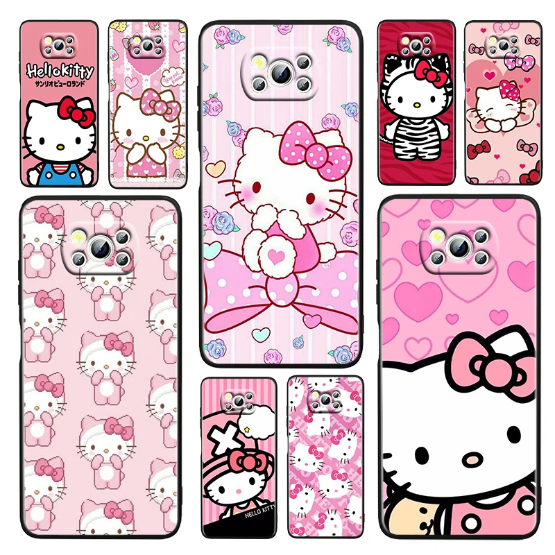 Hello Kitty Pink Cartoon For Xiaomi Poco M4 X3 F3 GT NFC M3 C3 M2 F2 F1 X2 Pro Mi Play Civi Soft Silicone Black Phone Case Cover
Hello Kitty Pink Cartoon For Xiaomi Poco M4 X3 F3 GT NFC M3 C3 M2 F2 F1 X2 Pro Mi Play Civi Soft Silicone Black Phone Case Cover