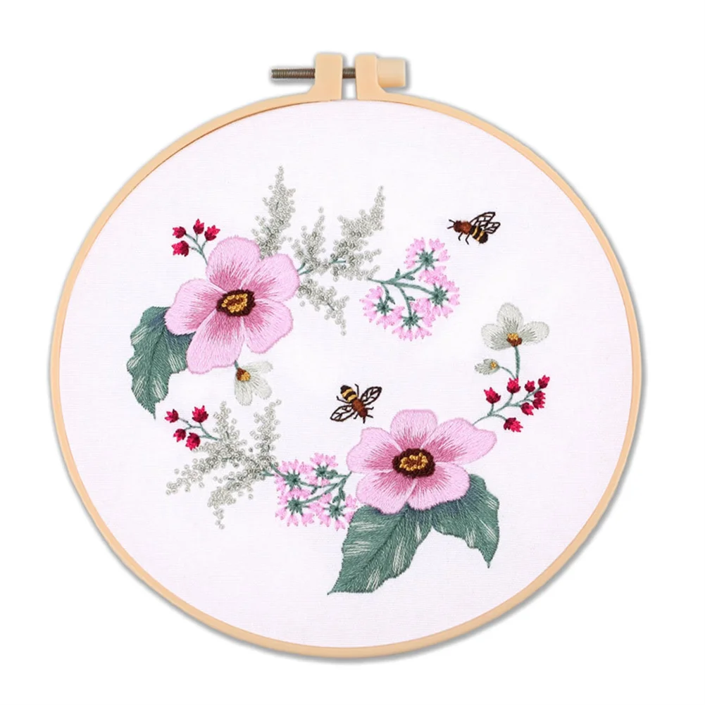 Flower Embroidery Kit DIY Embroidery Material Kit Su Embroidery Cross Stitch Embroidery Tool Starter Kit Sewing Art Craft
Flower Embroidery Kit DIY Embroidery Material Kit Su Embroidery Cross Stitch Embroidery Tool Starter Kit Sewing Art Craft