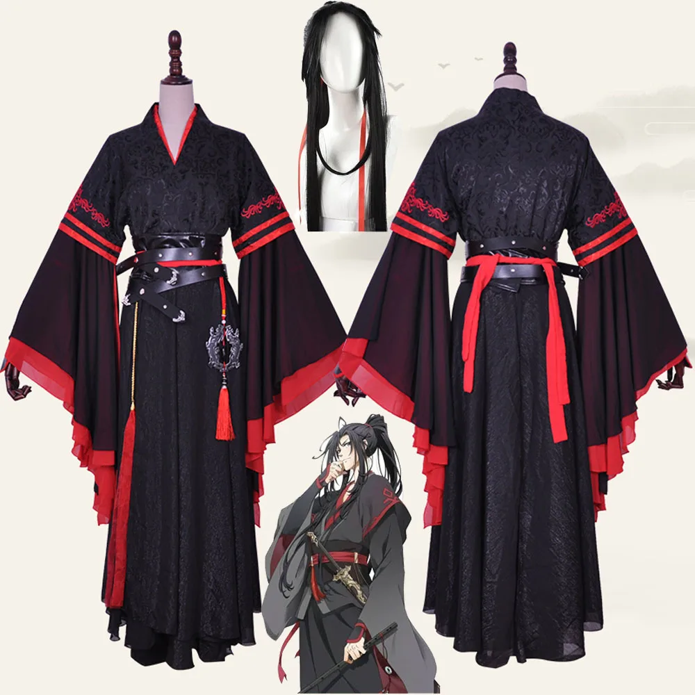 Парик Wei Wuxian Mo Xuanyu, костюм аниме, мастера дьявольского культа, для косплея
Парик Wei Wuxian Mo Xuanyu, костюм аниме, мастера дьявольского культа, для косплея