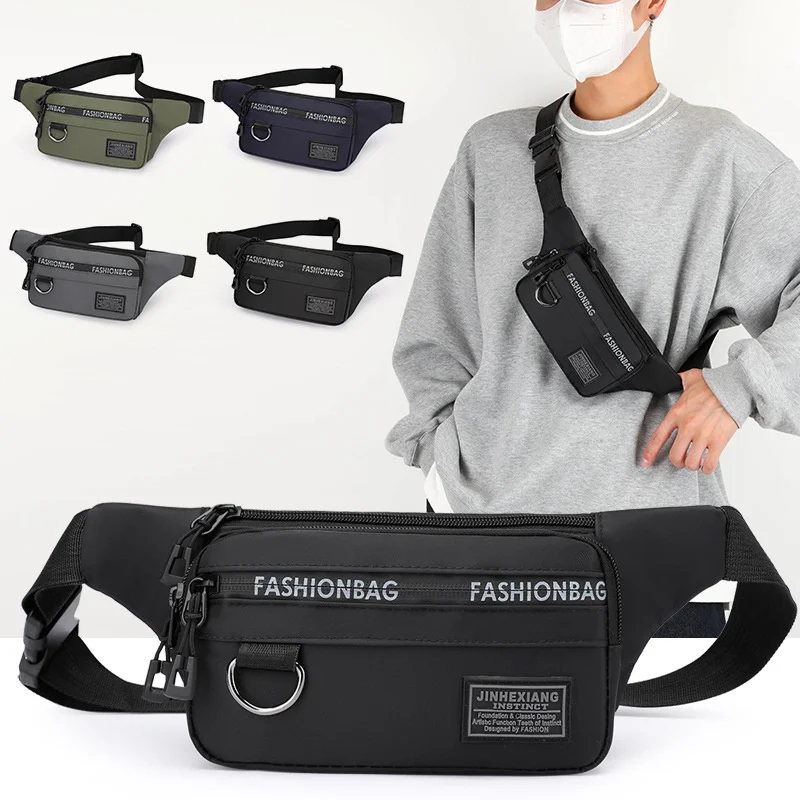 High Quality Nylon Men's Waist Packs Fashion Unisex Crossbody Bags Casual Travel Storage Chest Bag Sport Storage Belt Bags Male
High Quality Nylon Men's Waist Packs Fashion Unisex Crossbody Bags Casual Travel Storage Chest Bag Sport Storage Belt Bags Male
