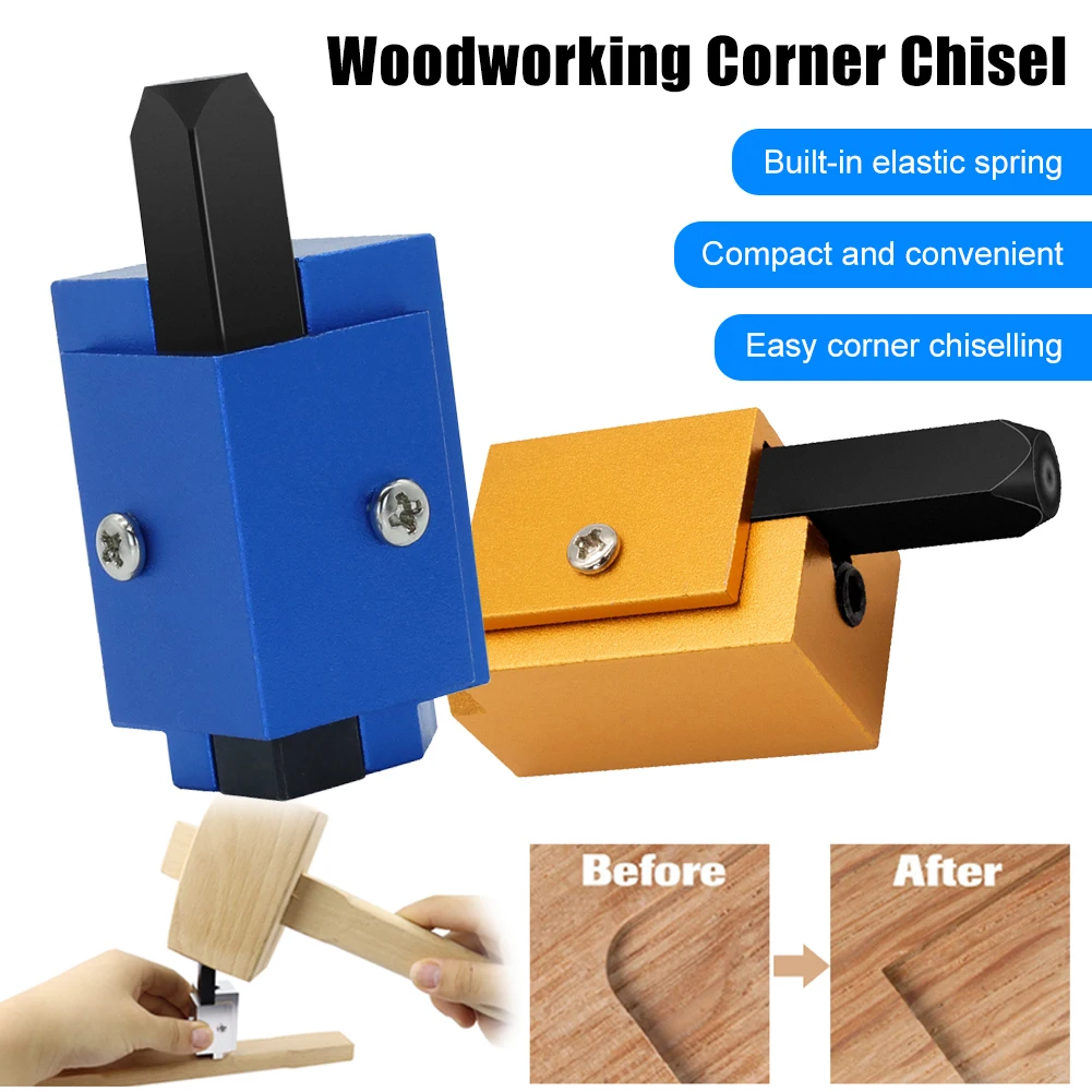 Right Angle Carving Chisel For DIY Woodworking Tool Wood Carving Corner Chisel Square Hinge Recesses Mortising Template Kit
Right Angle Carving Chisel For DIY Woodworking Tool Wood Carving Corner Chisel Square Hinge Recesses Mortising Template Kit