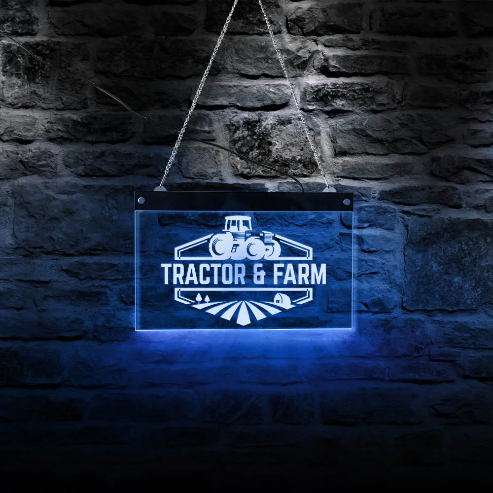 Tractor & Farm LED Neon Sign Farm Vehicle Multi-color LED Lighting Hanging Board Wall Art Farmer Farm Family Housewarming Gift
Tractor & Farm LED Neon Sign Farm Vehicle Multi-color LED Lighting Hanging Board Wall Art Farmer Farm Family Housewarming Gift