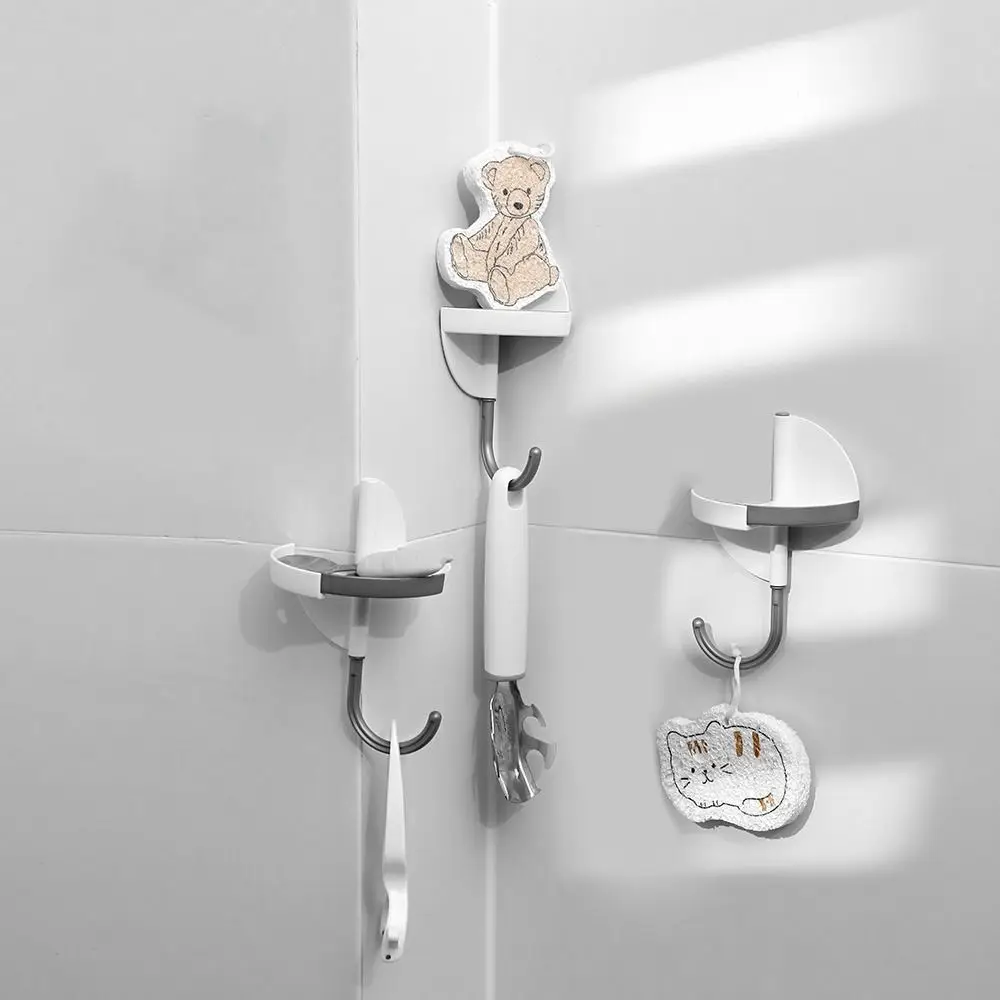 Creative Household Non-perforated Rotatable Bathroom Corner Kitchen Key Hook Sticky Hooks Hanging Clothes Door Hook
Creative Household Non-perforated Rotatable Bathroom Corner Kitchen Key Hook Sticky Hooks Hanging Clothes Door Hook