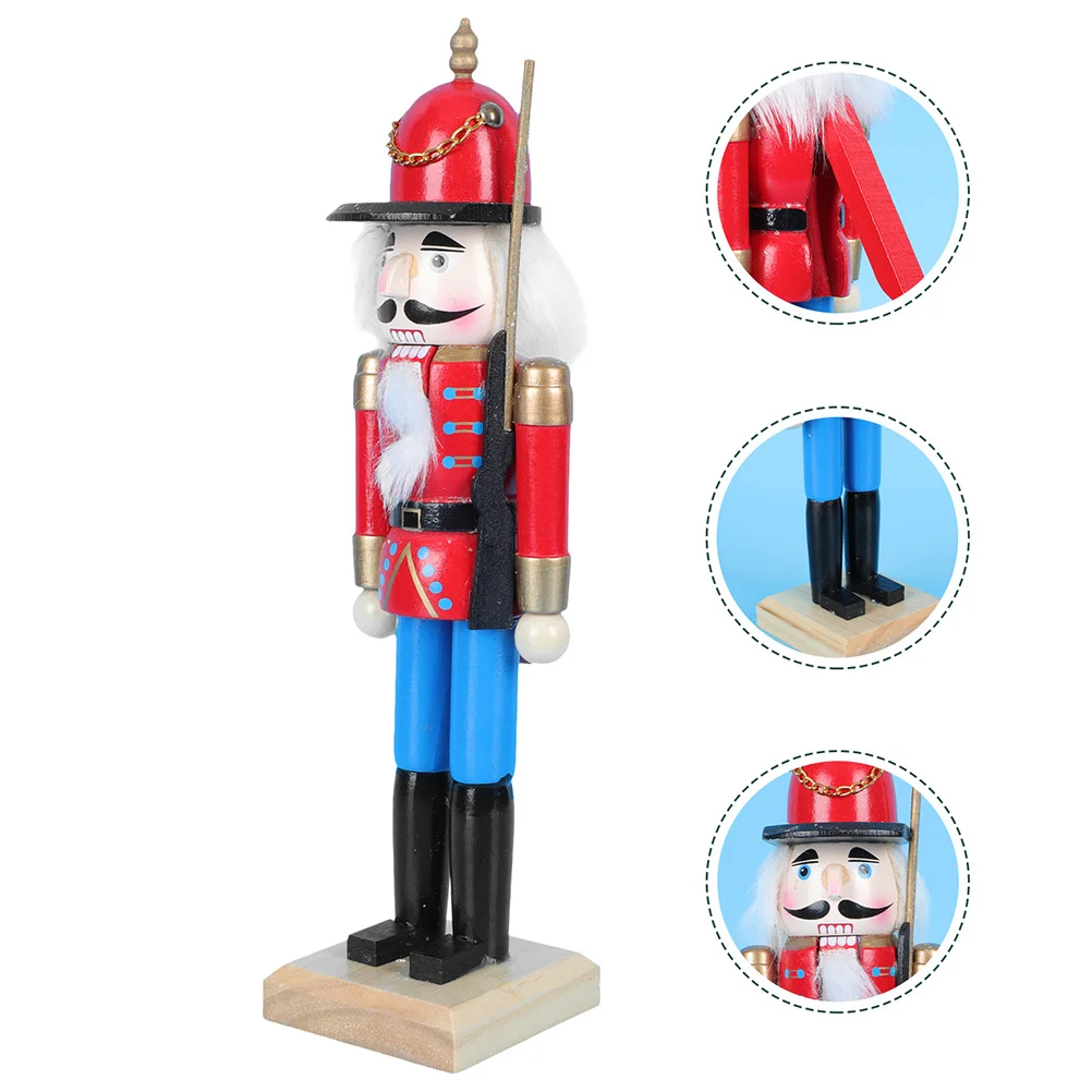 Nutcracker Soldier Decor Christmas Nutcracker Figure Wooden Soldier New Year Party Table Decor Wooden Nutcracker Soldier
Nutcracker Soldier Decor Christmas Nutcracker Figure Wooden Soldier New Year Party Table Decor Wooden Nutcracker Soldier