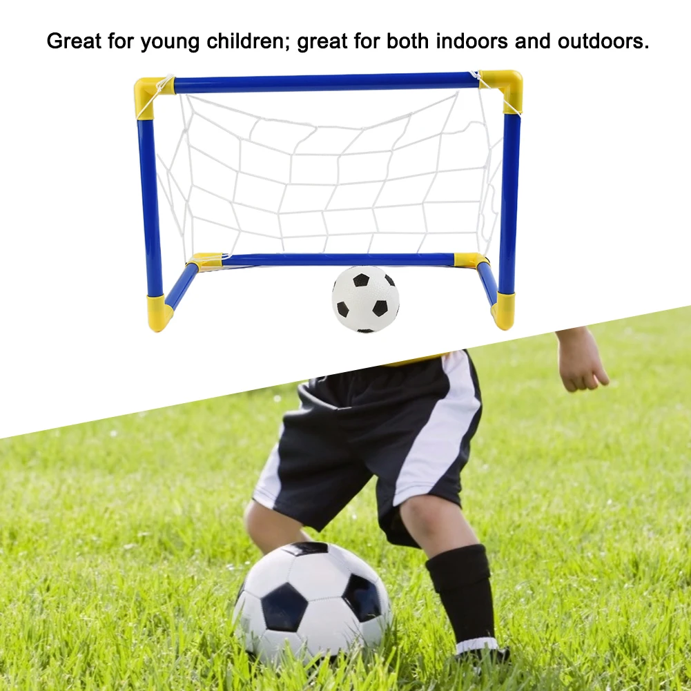 1 Set Football Goal Post Frame Sets Indoor Mini Inflatable Folding Soccer Goal Post Net Set Pump Home Game 447 X 250 X 323 Mm
1 Set Football Goal Post Frame Sets Indoor Mini Inflatable Folding Soccer Goal Post Net Set Pump Home Game 447 X 250 X 323 Mm