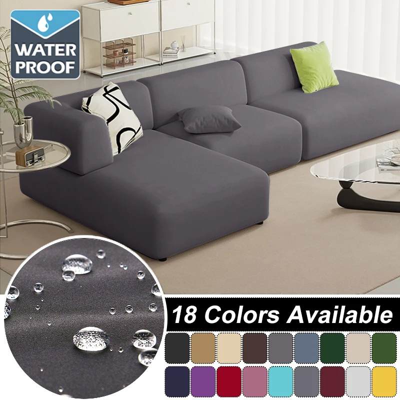 Elastic Waterproof Sofa Cover Furniture Couch Slipcover Chaise Longue Corner Stretch L Shaped Sofa Covers For Living Room
Elastic Waterproof Sofa Cover Furniture Couch Slipcover Chaise Longue Corner Stretch L Shaped Sofa Covers For Living Room