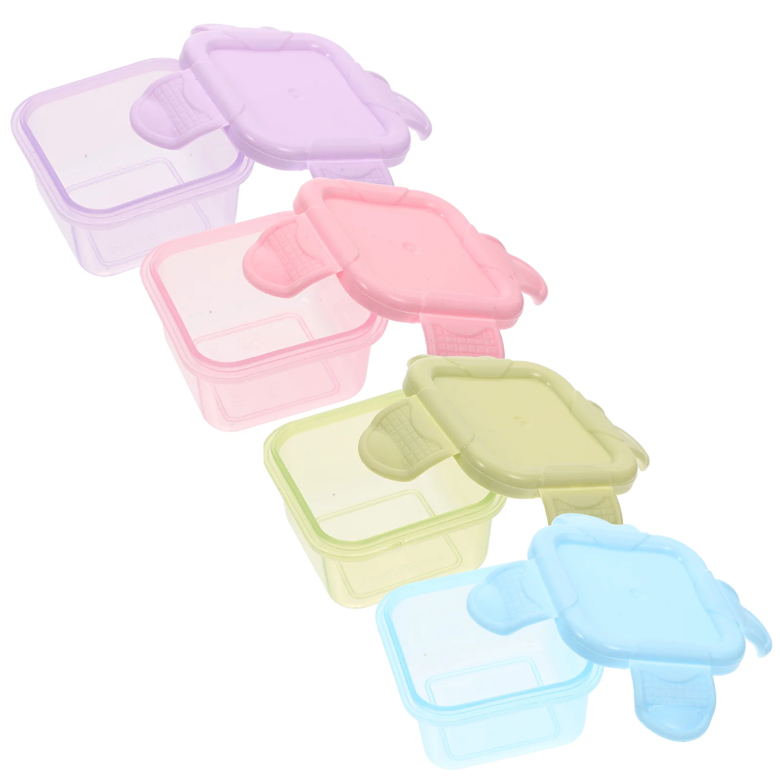 4Pcs Kitchen Canisters Sealed Boxes Meal Preservation Multi-Functional Storage Containers for Snack 
4Pcs Kitchen Canisters Sealed Boxes Meal Preservation Multi-Functional Storage Containers for Snack