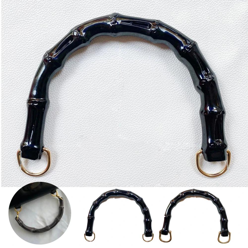 Imitation Bamboo Bag Handle Women Handbag Tote Handles Replacement Clutch DIY Bag Chain Straps Accessories Black With D Buckle
Imitation Bamboo Bag Handle Women Handbag Tote Handles Replacement Clutch DIY Bag Chain Straps Accessories Black With D Buckle